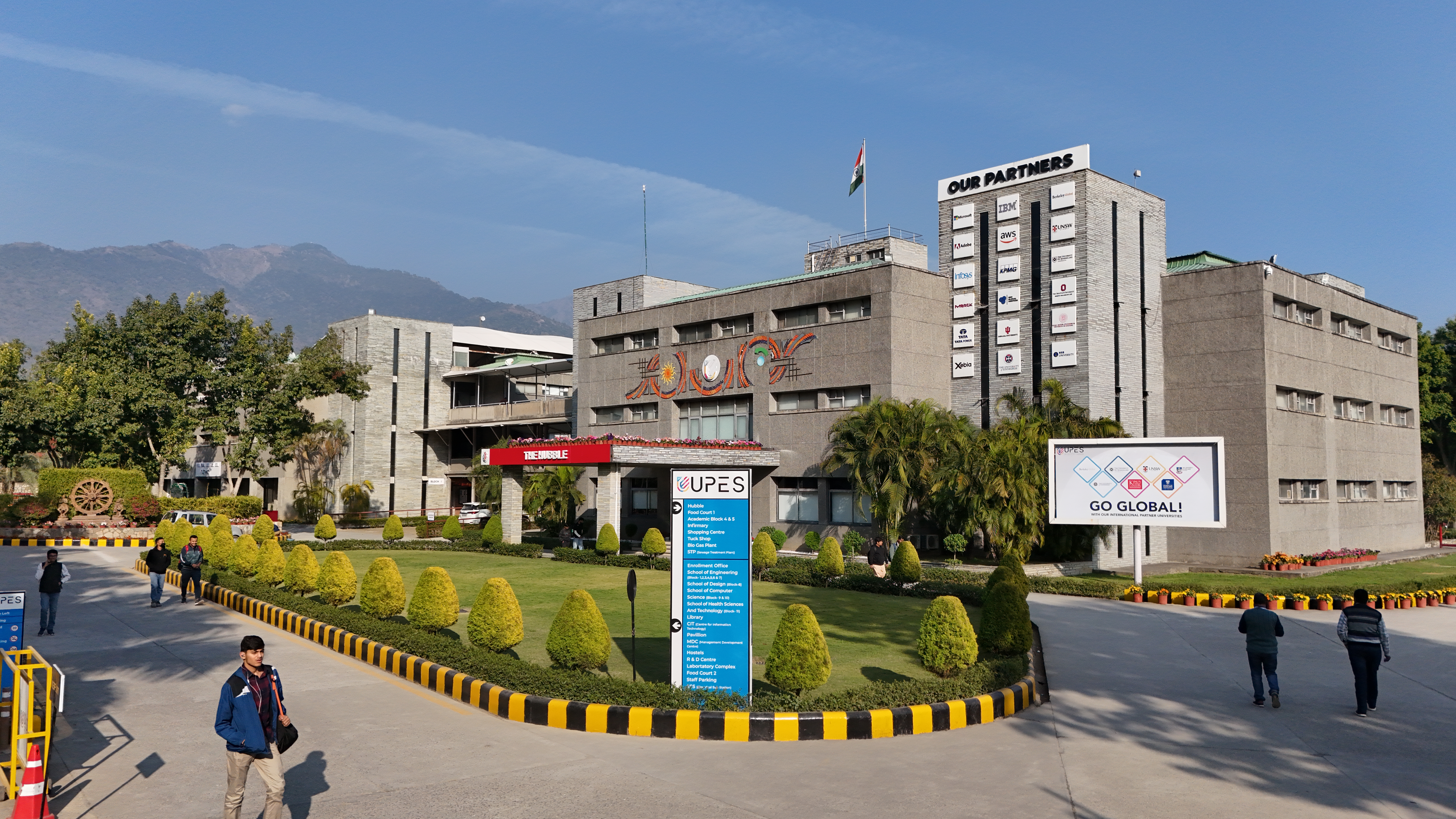 UPES Bidholi Campus Aerial View
